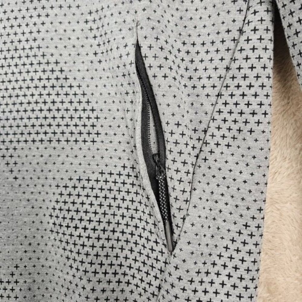 Nike Tech Sportswear Fleece GX 1.0 Jacket Heather Gray Men's Size L - Picture 9 of 13